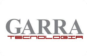 Logo da Garra Tecnologia, empresa que oferece o maxxim, programa de emissão de nota fiscal simples e descomplicado.